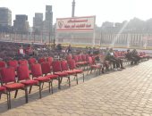 بالصور.. توافد أعضاء الزمالك لمتابعة السوبر داخل قلعة ميت عقبة