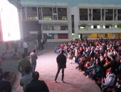 بالصور.. أعضاء الزمالك يتابعون السوبر داخل قلعة ميت عقبة