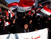 لليوم الثانى.. مظاهرة حاشدة للتيار الصدرى فى ساحة التحرير بالعراق
