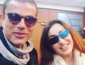 بالفيديو.. عمرو دياب يهنئ لطيفة بعيد ميلادها.. والفنانة ترد: دايما "هضبة"