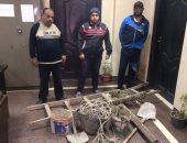 سقوط 3 عمال أثناء التنقيب عن الآثار بقطعة أرض فى الجمالية