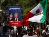 بالصور.. مظاهرات غاضبة فى 10 مدن مكسيكية ضد ترامب والرئيس المكسيكى