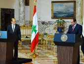 مؤتمر صحفى للرئيس السيسي ونظيره اللبنانى فور انتهاء المباحثات بينهما