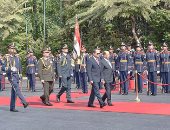 بالفيديو والصور..الرئيس السيسى يستقبل نظيره اللبنانى لدى وصوله قصر الاتحادية