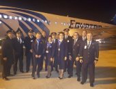 بالصور.. وصول الطائرة الثانية الجديدة لمصر للطيران إلى مطار القاهرة