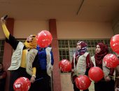 بالصور.. طلاب الموصل يحتفلون بـ"الفلانتين" على طريقتهم الخاصة