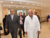 بالصور.. مساعد وزير الداخلية لجنوب الصعيد يزور مستشفى علاج الأورام بالأقصر