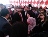 وزير القوى العاملة ينهى جولته بملتقى تشغيل الشباب بحلوان بهتاف "تحيا مصر"