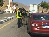 ضبط 534 مخالفة مرورية خلال حملة الانضباط بجنوب سيناء