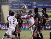 بالفيديو  والصور.. الإنتاج الحربى يحرز الهدف الثانى فى مرمى الزمالك