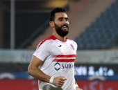 احتفالات خالدة.. باسم مرسى يتقمص شخصية رونالدو بعد هدفه فى الأهلى