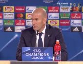 زيدان: لم نتأهل بعد رغم الفوز.. وحرب تصريحات بين مدرب نابولى ورئيس النادى