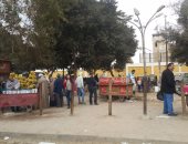 بالصور.. حملات لإزالة الباعة الجائلين من محيط السكة الحديد والمترو 