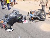 إصابة شخصين فى حادث تصادم دراجتين ناريتين بدمياط