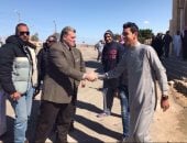 بالصور.. مدير أمن شمال سيناء يتفقد الإرتكازات الأمنية بمركز بئر العبد