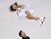 بالصور.. فن ورقص وفرحة فى بطولة للتزلج على الجليد بـ"كوريا الجنوبية"