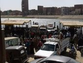 الحماية المدنية بدمياط تسيطر على حريق نشب فى معدية بعزبة البرج