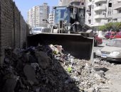 بالصور .. حملة مكبرة لرفع الإشغالات والنظافة بمدن القليوبية