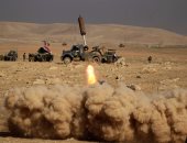  الجيش العراقى يهاجم تنظيم داعش شمال غربى الموصل 