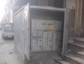 سكان شارع المجارى بشبرا الخيمة يطالبون بغلق كابينة كهرباء لحماية الأطفال