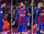 أخبار ميسي اليوم.. شاهد.. الإحباط على وجه نجم برشلونة أمام ليجانيس