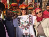 نجوم مهرجان أسوان لأفلام المرأة فى جولة سياحية بمناطقها الأثرية