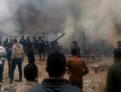 السيطرة علی حريق محدود بمخلفات خشبية فى منطقة الحرفيين ببورسعيد
