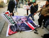 بالصور.. مظاهرات فى الضفة الغربية بفلسطين ضد الرئيس الأمريكى دونالد ترامب