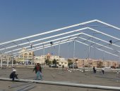 بالصور.. بدء استعدادات معرض الشيخ زايد للكتاب فى دورته الـ3