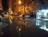 بالصور.. أهالى مدينة بنك فيصل الإسلامى بالإسكندرية يعانون من مياه الصرف الصحى