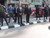 حملة مرورية على طريق الجيش بالإسكندرية لتوعية المواطنين بالقوانين