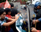 بالصور.. مظاهرات فى الفلبين احتجاجًا على اعتقال عضوة بمجلس الشيوخ