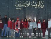  طلاب مدرسة على عبد الشكور الرسمية للغات يزورون مستشفى جامعة كفر الشيخ