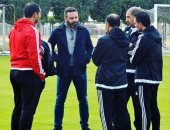 حازم إمام: بالتوفيق لمنتخب الشباب النهاردة.. يارب