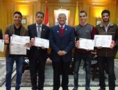 جامعة المنيا تكرم طلاب الأبحاث المتميزة بالمؤتمر العلمي لشباب الباحثين