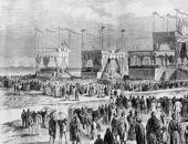 صور من 1869 لحفل افتتاح قناة السويس.. تكلف 2 مليون و400 ألف جنيه