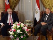 وزير الخارجية يبحث مع نظيره البريطانى تطورات أزمة قطر وجهود مكافحة الإرهاب