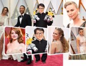 بالصور.. "ليلة الذهب".. نجوم هوليوود يتألقون فى حفل جوائز الأوسكار.. إطلالات المشاهير تخطف الكاميرات.. سكارليت جوهانسون وسلمى حايك وتشارلز ثيرون ونيكول كيدمان وإيما ستون وجاكى شان الأبرز على السجادة الحمراء