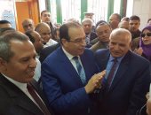 محافظ الدقهلية يعطى إشارة البدء لفعاليات مارثون المشى احتفالاً باليوم العالمى للشباب