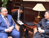 وكيل البرلمان لسفير الصين: المجلس حريص على سرعة إصدار قانون الاستثمار