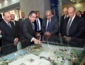 رئيس الوزراء يتفقد متحف الحضارة ويستمع لشرح تفصيلى حول إنشائه