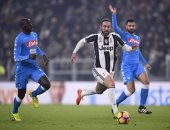 8 دقائق مشتعلة تمنح نابولى التقدم على يوفنتوس 3 - 2