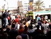 إصابة 7 أشخاص إثر انقلاب جرار زراعى على سيارة بطريق "بورسعيد – الإسماعيلية"