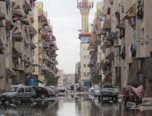 بالصور..مساكن الحرية ببورسعيد تحاصرها مياه الصرف و"القابضة" تتجاهل شكواهم