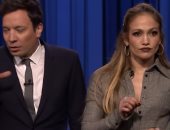 بالفيديو.. جنيفر لوبيز ترقص مع جيمى فالون ببرنامج "The Tonight Show"