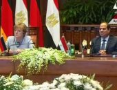 السيسى وميركل يفتتحان 3 محطات للكهرباء بتكلفة 6 مليارات يورو