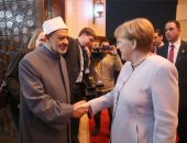 ميركل خلال زيارة الأزهر: شرف عظيم أن أحل ضيفة بأعلى مرجعية سنية فى العالم
