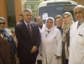 قافلة طبية تعالج 735 مريض مجانا بقرية أبيس الثامنة بالاسكندرية