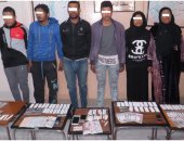 مكافحة المخدرات تضبط 12 تاجرا وكميات من الحشيش والهيروين