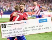 توريس يطمئن جماهيره بعد الإصابة المروعة